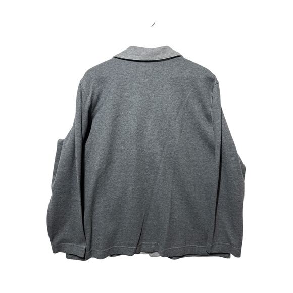 Talbots Woman Vintage Single Button Open Cardigan Sweater Gray Deadstock Size 1X - Picture 7 of 12